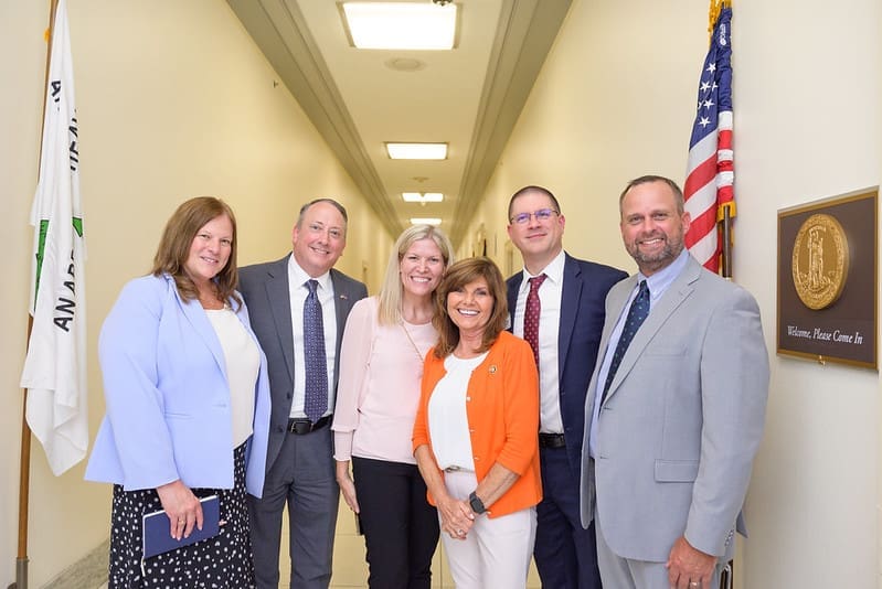 NACDS Policy Council members meet with Congresswoman Diana Harshbarger (R-TN), a longtime champion for pharmacy.
