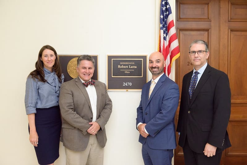 NACDS Policy Council members meet with the office of Congressman Bob Latta (R-OH).